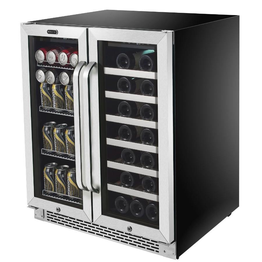 Whynter 30" Wide 33 Bottle Wine and Beverage Center