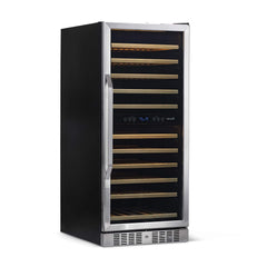 NewAir 27” Wide Built-in 116 Bottle Dual Zone Wine Refrigerator AWR-1160DB