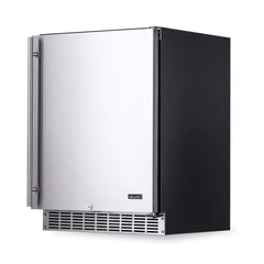 NewAir 24” Wide Built-in 160 Can Outdoor Beverage Fridge NOF160SS00
