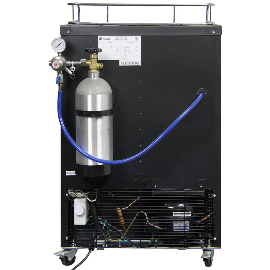 Kegco 24" Wide Kombucha Dual Tap Kegerator KOM20B-2