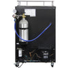 Image of Kegco 24" Wide Kombucha Stainless Steel Dual Tap Kegerator KOM20S-2