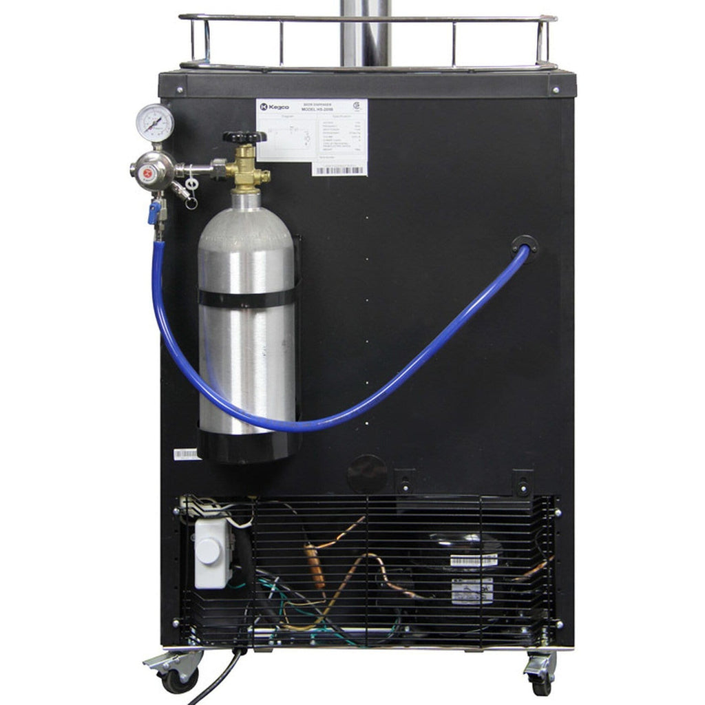 Kegco 24" Wide Homebrew Stainless Steel Triple Tap Kegerator HBK209S-3