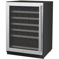 Allavino 24" Wide FlexCount II Tru-Vino 56 Bottle Single Zone Wine Refrigerator VSWR56-1SL20