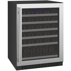 Allavino 24" Wide FlexCount 56 Bottle Single Zone Wine Refrigerator VSWR56-1SSRN