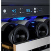 Image of Allavino 24" Wide FlexCount II Tru-Vino 56 Bottle Single Zone Wine Refrigerator VSWR56-1SR20