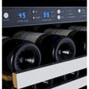 Image of Allavino FlexCount 112 Bottle Multi Zone Stainless Wine Refrigerator 2X-VSWR56-2SST