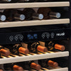 Image of NewAir 27” Wide Built-in 116 Bottle Dual Zone Wine Refrigerator AWR-1160DB