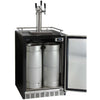 Image of Kegco 24" Wide Stainless Steel Built-In Triple Tap Kegerator HK38BSU-3
