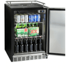 Image of Kegco 24" Wide Stainless Steel Built-In Triple Tap Kegerator HK38BSU-L-3