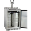 Image of Kegco 24" Wide Stainless Steel Outdoor Built-In Dual Tap Kegerator HK38SSU-2