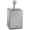 Image of Kegco 24" Wide Stainless Steel Outdoor Built-In Triple Tap Kegerator HK38SSU-3