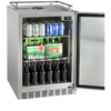 Image of Kegco 24" Wide Stainless Steel Outdoor Built-In Triple Tap Kegerator HK38SSU-3