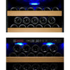 Image of Allavino 32" Wide Vite II Tru-Vino 305 Bottle Single Zone Wine Refrigerator YHWR305-1BR20