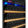 Image of Allavino 32" Wide Vite II Tru-Vino 305 Bottle Single Zone Wine Refrigerator YHWR305-1BR20