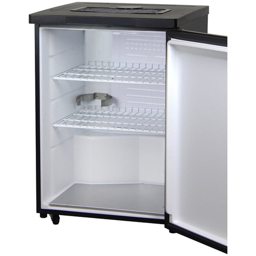 Kegco 24" Wide Kombucha Stainless Steel Single Tap Kegerator KOM20S-1