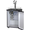Image of Kegco 24" Wide Homebrew Stainless Steel Triple Tap Kegerator HBK309S-3