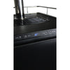 Image of Kegco 24" Wide Homebrew Triple Tap Digital Kegerator HBK309B-3K