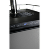 Image of Kegco 24" Wide Homebrew Stainless Steel Triple Tap Digital Kegerator HBK309S-3K