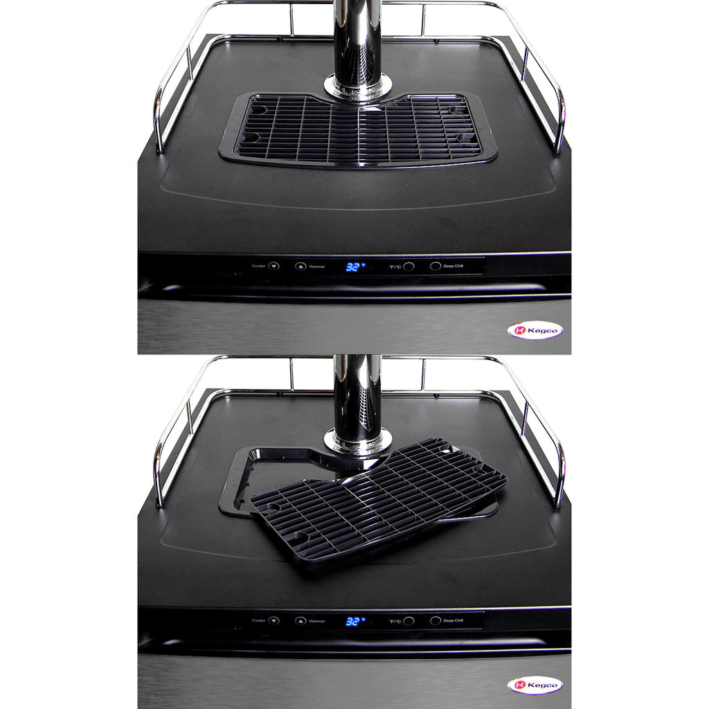 Kegco 24" Wide Homebrew Triple Tap Commercial Kegerator HBK1XB-3K