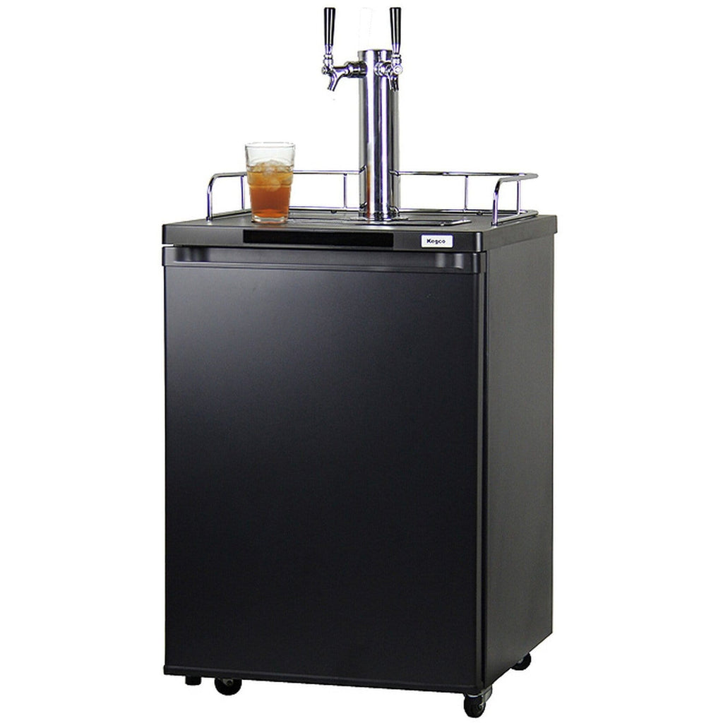 Kegco 24" Wide Kombucha Dual Tap Kegerator KOM20B-2