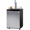 Image of Kegco 24" Wide Kombucha Stainless Steel Single Tap Kegerator KOM20S-1