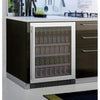 Image of Allavino 24" Wide FlexCount Stainless Steel Built-In Beverage Center VSBC24-SSLN