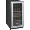 Image of Allavino 15" Wide FlexCount Stainless Steel Built-In Beverage Center VSBC15-SSRN