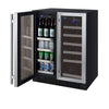 Image of Allavino 24" Wide FlexCount Stainless Steel Wine Refrigerator and Beverage Center VSWB-2SSFN