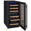 Image of Allavino 15" Wide FlexCount II Tru-Vino 30 Bottle Dual Zone Wine Refrigerator VSWR30-2BR20