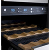 Image of Allavino FlexCount 30 Bottle Dual Zone Wine Refrigerator VSWR30-2SSRN