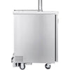 Image of Kegco 24" Wide Kombucha Stainless Steel Dual Tap Commercial Kegerator KOMC1S-2