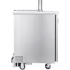 Image of Kegco 24" Wide Homebrew Stainless Steel Dual Tap Commercial Kegerator HBK1XS-2K