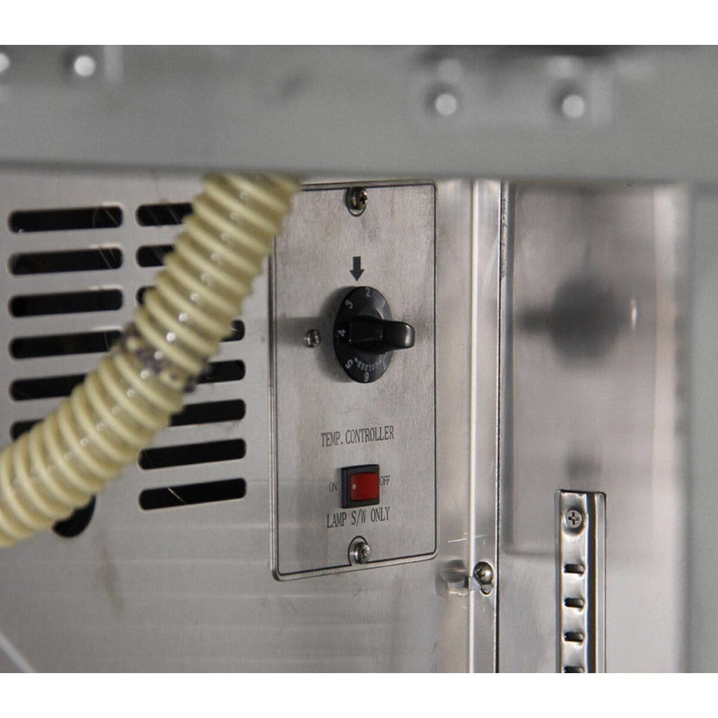 Kegco 61" Wide Stainless Steel Triple Tap Commercial Kegerator XCK-2460S