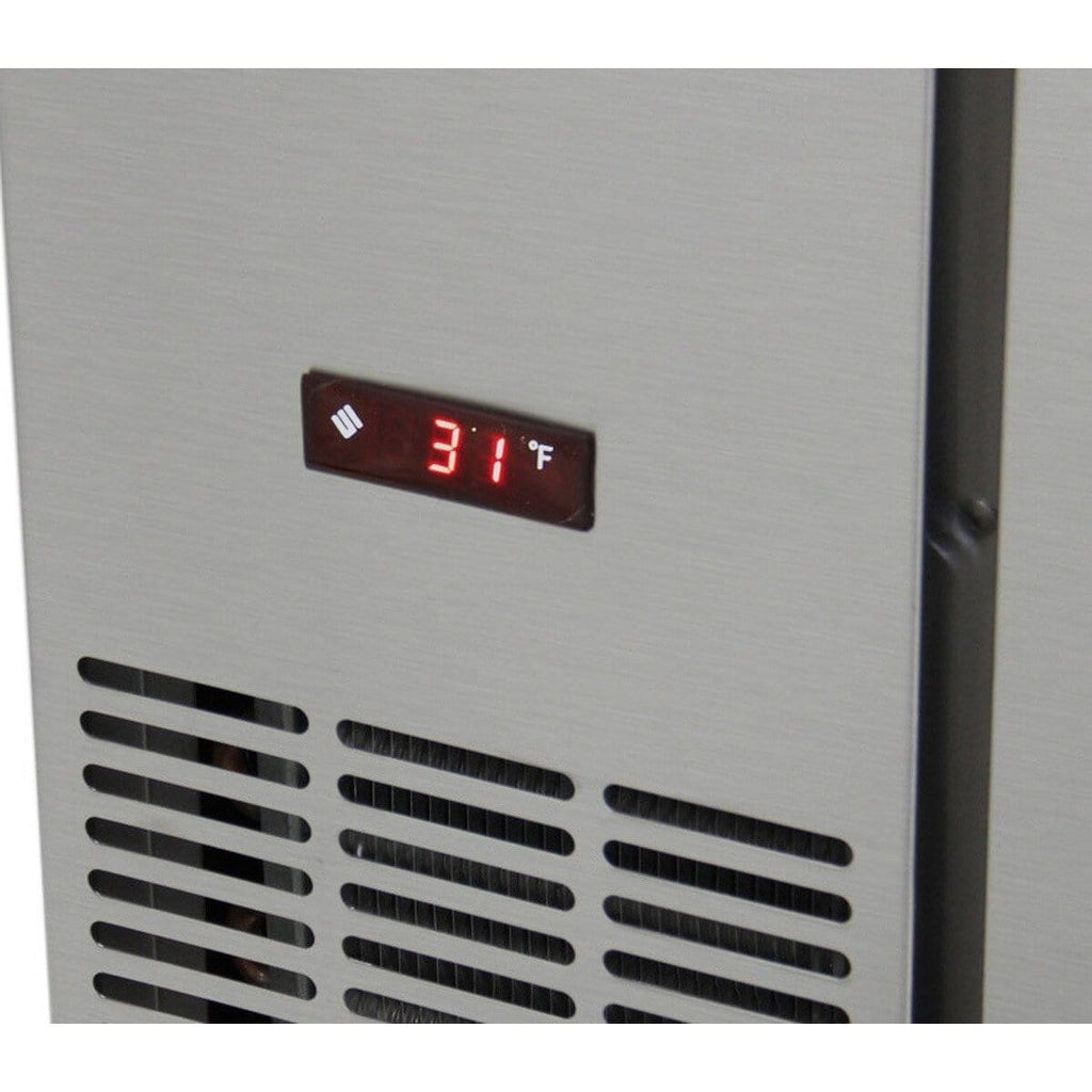 Kegco 61" Wide Stainless Steel Triple Tap Commercial Kegerator XCK-2460S