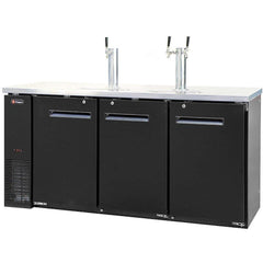 Kegco 72" Wide Triple Tap Commercial Kegerator XCK-2472B