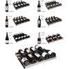 Image of Allavino FlexCount 112 Bottle Multi Zone Stainless Wine Refrigerator 2X-VSWR56-2SST