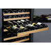Image of Allavino 24" Wide FlexCount II Tru-Vino 172 Bottle Dual Zone Wine Refrigerator VSWR172-2BL20