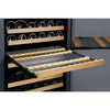 Image of Allavino 24" Wide FlexCount II Tru-Vino 172 Bottle Dual Zone Wine Refrigerator VSWR172-2BR20