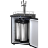 Image of Kegco 24" Wide Homebrew Stainless Steel Triple Tap Kegerator HBK309X-3K