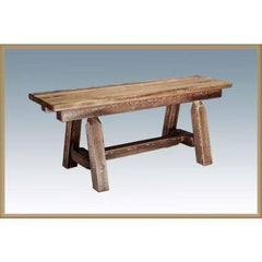 Montana Woodworks Homestead Small Plank Style Bench MWHCPSB4SL