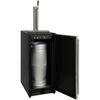 Image of Kegco 15" Wide Stainless Steel Door Single Tap Built-In Kegerator VSK-15SR20