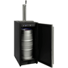 Image of Kegco 15" Wide Stainless Steel Door Single Tap Built-In Kegerator VSK-15SR20