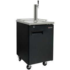Kegco 24" Wide Homebrew Single Tap Commercial Kegerator HBK1XB-1K