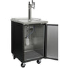 Image of Kegco 24" Wide Homebrew Triple Tap Commercial Kegerator HBK1XB-3