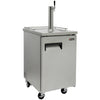 Image of Kegco 24" Wide Homebrew Stainless Steel Single Tap Commercial Kegerator HBK1XS-1