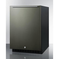 Summit Appliance Black 24" Wide Built-In Refrigerator AL54KSHH