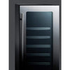 Image of Summit Appliance Black 15" Wide Built-In Wine/Beverage Center CL151WBV