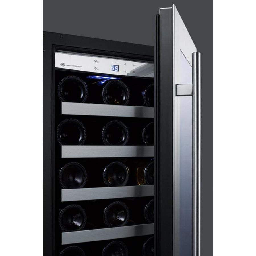 Summit Appliance Black 15" Wide Built-In Wine Cellar CL15WC