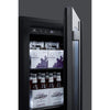 Image of Summit Appliance Black 18" Wide Built-In Beverage Center CL181WBVCSS