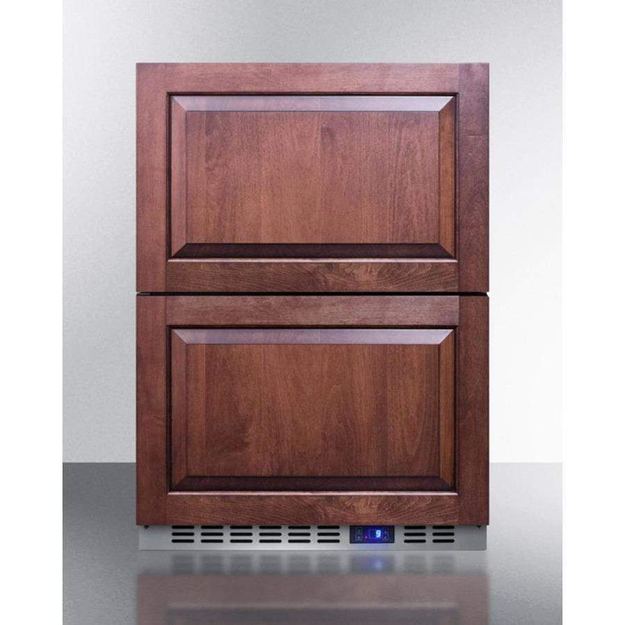 Summit Appliance 24" Wide Built-In 2-Drawer Freezer CL2F249